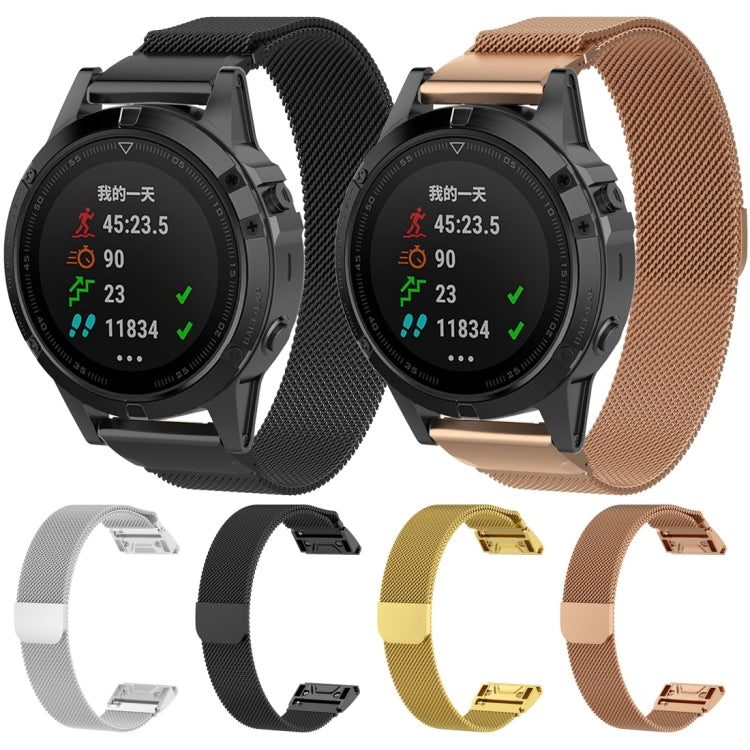 Pour bracelet de montre milanais Garmin Fenix 6S, For Garmin Fenix 6S