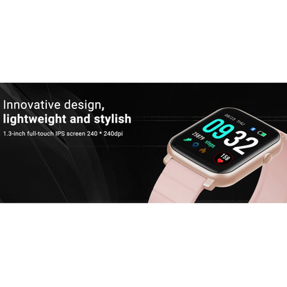 SMA-F1 Montre de sport intelligente étanche IP68 à écran tactile TFT de 1,3 pouces, prise en charge de la fréquence cardiaque dynamique, de la pression artérielle et de la détection du sommeil / Bluetooth / réveil / contrôle photo, SMA-F1