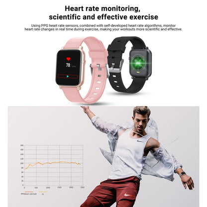 SMA-F1 Montre de sport intelligente étanche IP68 à écran tactile TFT de 1,3 pouces, prise en charge de la fréquence cardiaque dynamique, de la pression artérielle et de la détection du sommeil / Bluetooth / réveil / contrôle photo, SMA-F1