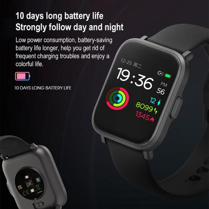 CS201 Fashion Sports Montre Bluetooth intelligente étanche IP68, prise en charge de la surveillance de la fréquence cardiaque, de la surveillance de l'oxygène dans le sang, de la surveillance du sommeil et de l'exercice
