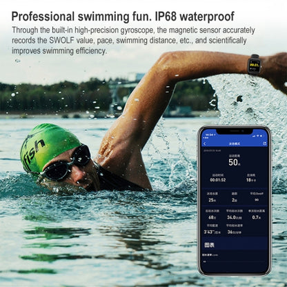CS201 Fashion Sports Montre Bluetooth intelligente étanche IP68, prise en charge de la surveillance de la fréquence cardiaque, de la surveillance de l'oxygène dans le sang, de la surveillance du sommeil et de l'exercice