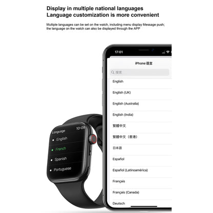 T900 PRO MAX L BIG Montre intelligente étanche grand écran de 1,92 pouces, prise en charge de la fréquence cardiaque/tension artérielle/oxygène/modes sportifs multiples, T900 PRO MAX L BIG