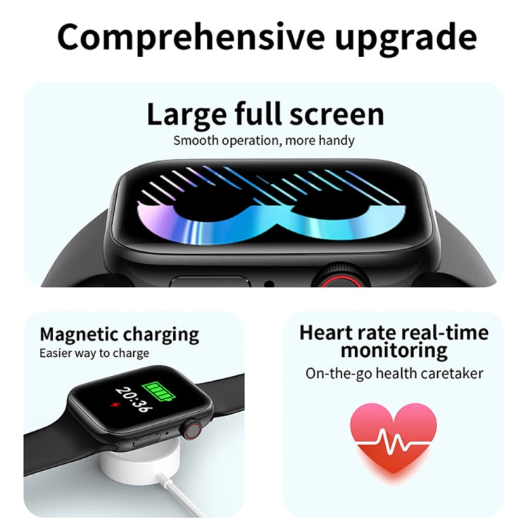 T900 PRO MAX L BIG Montre intelligente étanche grand écran de 1,92 pouces, prise en charge de la fréquence cardiaque/tension artérielle/oxygène/modes sportifs multiples, T900 PRO MAX L BIG