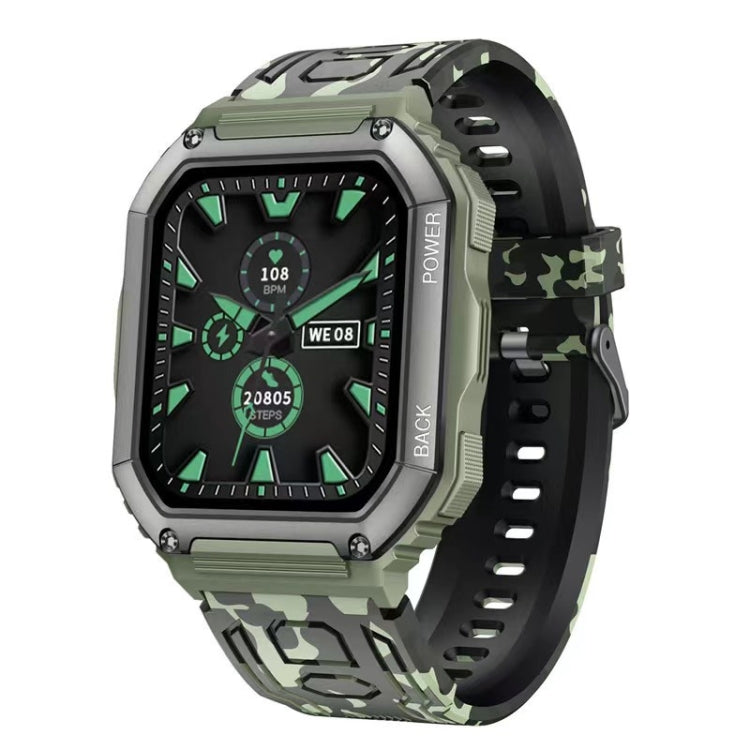 Montre intelligente de sport podomètre étanche KR06, prise en charge de la fréquence cardiaque/surveillance de la pression artérielle/appel BT