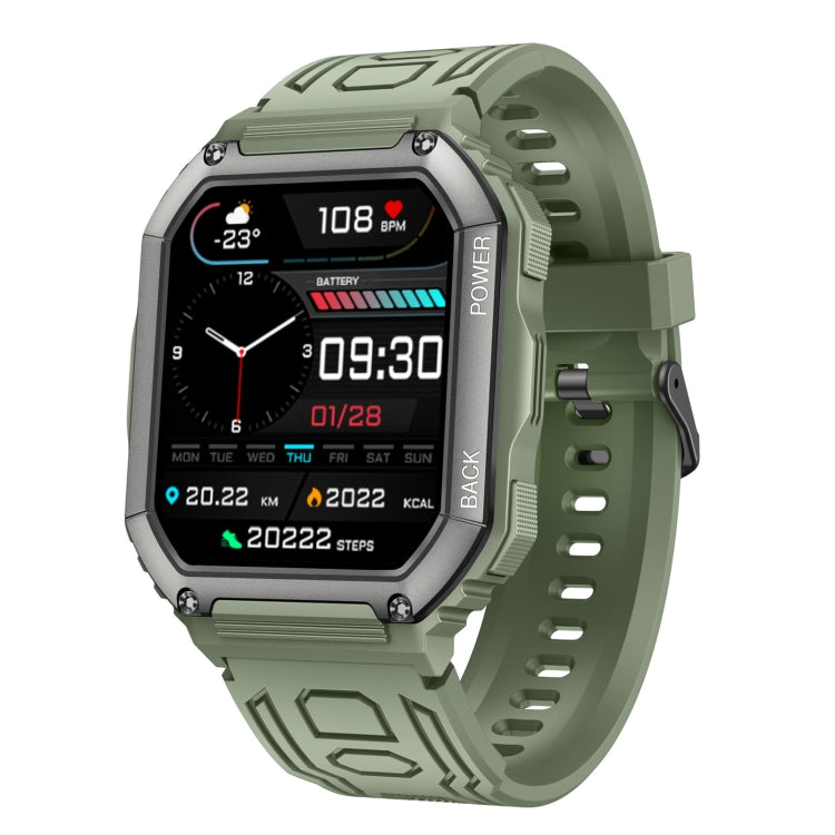 Montre intelligente de sport podomètre étanche KR06, prise en charge de la fréquence cardiaque/surveillance de la pression artérielle/appel BT