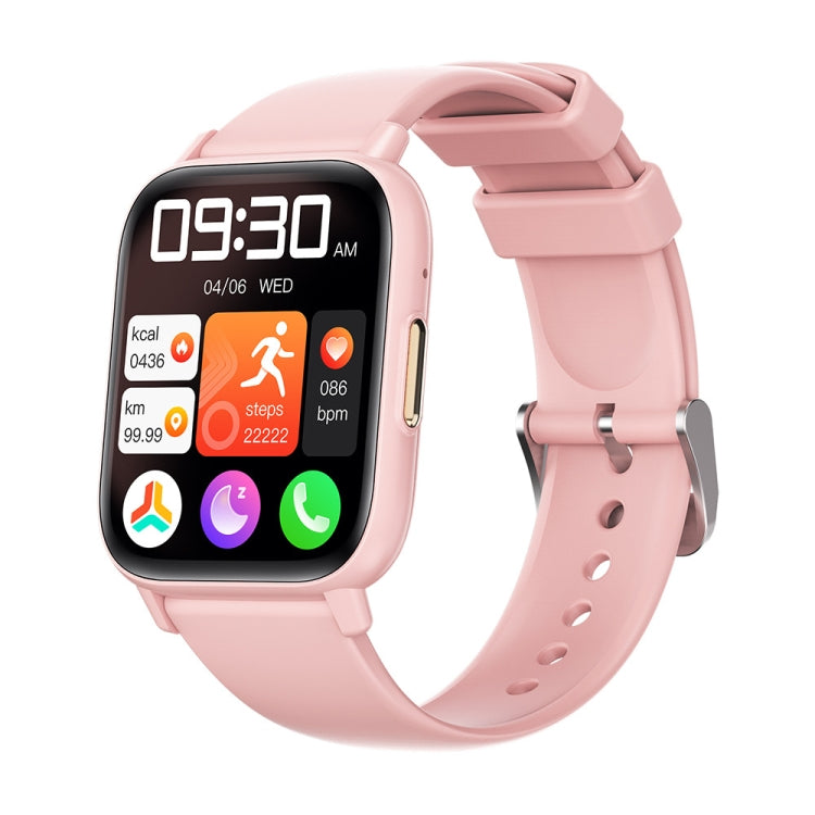 Montre intelligente étanche DM60 de 1,83 pouces, prend en charge la surveillance de la température corporelle/fréquence cardiaque/oxygène sanguin/surveillance de la pression artérielle