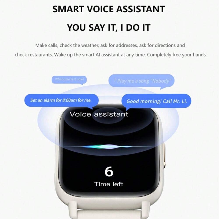 Montre intelligente étanche DM60 de 1,83 pouces, prend en charge la surveillance de la température corporelle/fréquence cardiaque/oxygène sanguin/surveillance de la pression artérielle