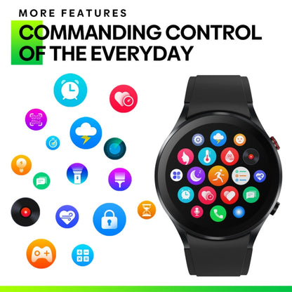 Montre intelligente Zeblaze GTR 3 1,32 pouces, prise en charge des appels vocaux/fréquence cardiaque/oxygène sanguin/température de la peau au poignet/modes sportifs