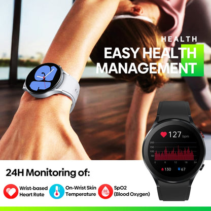 Montre intelligente Zeblaze GTR 3 1,32 pouces, prise en charge des appels vocaux/fréquence cardiaque/oxygène sanguin/température de la peau au poignet/modes sportifs