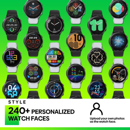 Montre intelligente Zeblaze GTR 3 1,32 pouces, prise en charge des appels vocaux/fréquence cardiaque/oxygène sanguin/température de la peau au poignet/modes sportifs