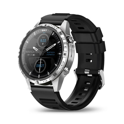 Montre intelligente étanche HAMTOD GT45 1,6 pouces, prise en charge des appels Bluetooth/fréquence cardiaque/surveillance de l'oxygène sanguin