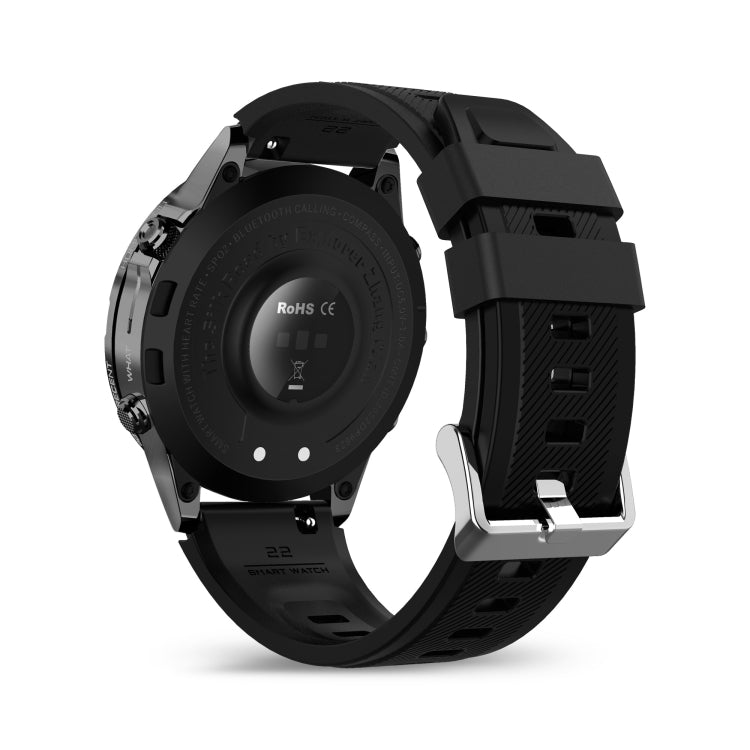 Montre intelligente étanche HAMTOD GT45 1,6 pouces, prise en charge des appels Bluetooth/fréquence cardiaque/surveillance de l'oxygène sanguin