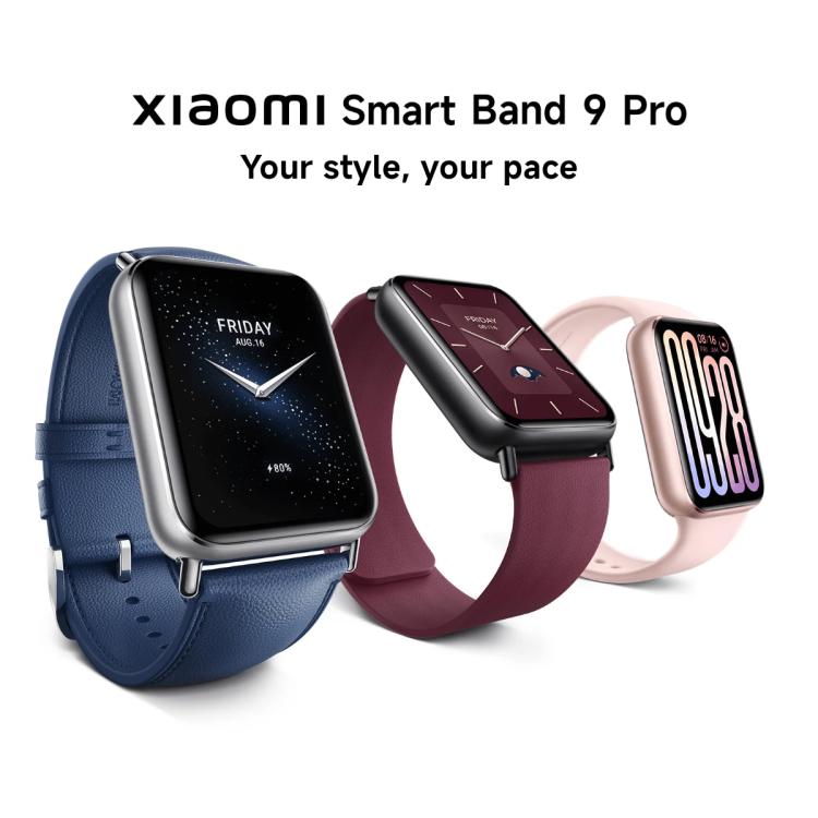 Montre connectée Xiaomi Smart Band 9 Pro d'origine, écran AMOLED 1,74 pouce, étanche 5 ATM, prise en charge du suivi de l'oxygène dans le sang et de la fréquence cardiaque, Smart Band 9 Pro Global Silver