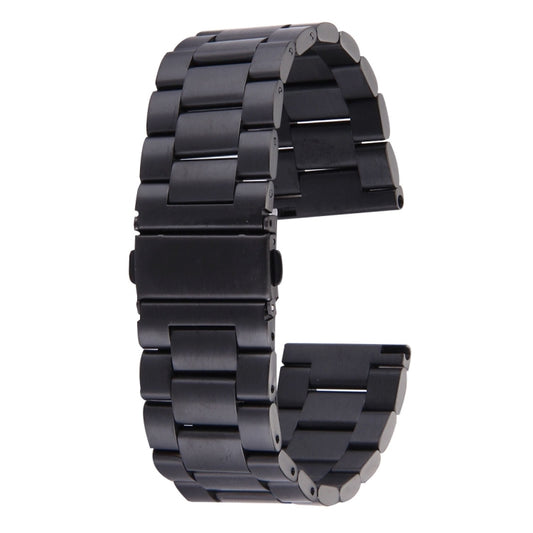 Pour Fitbit Blaze montre intelligente boucle papillon 3 perles bracelet de montre en acier inoxydable