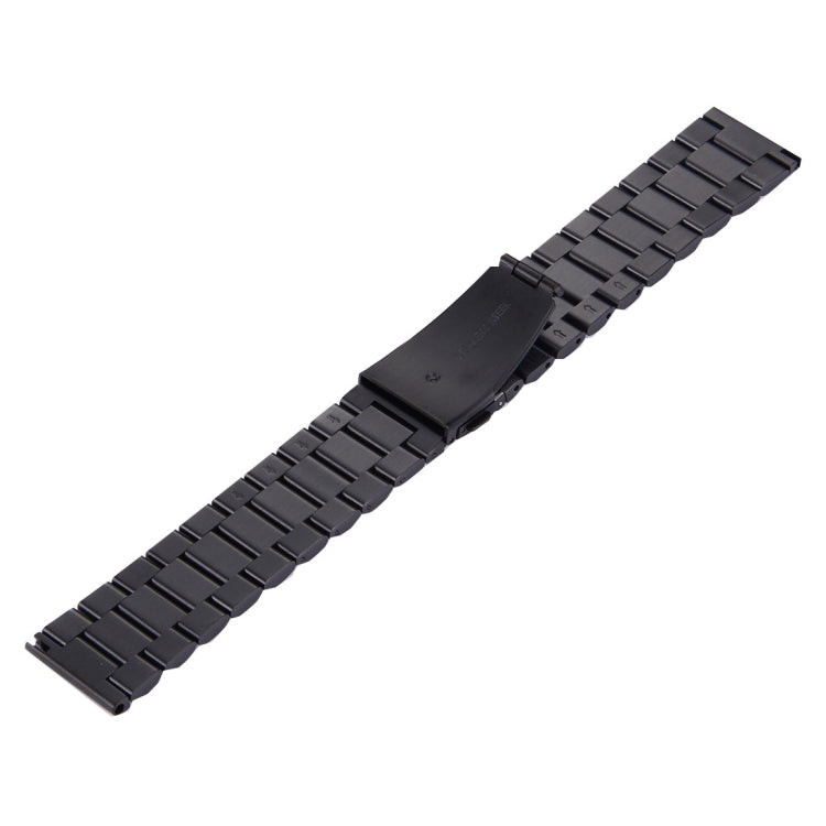 Pour Fitbit Blaze montre intelligente boucle papillon 3 perles bracelet de montre en acier inoxydable