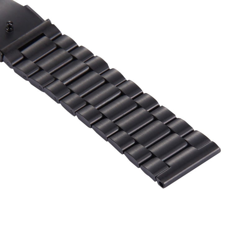 Pour Fitbit Blaze montre intelligente boucle papillon 3 perles bracelet de montre en acier inoxydable