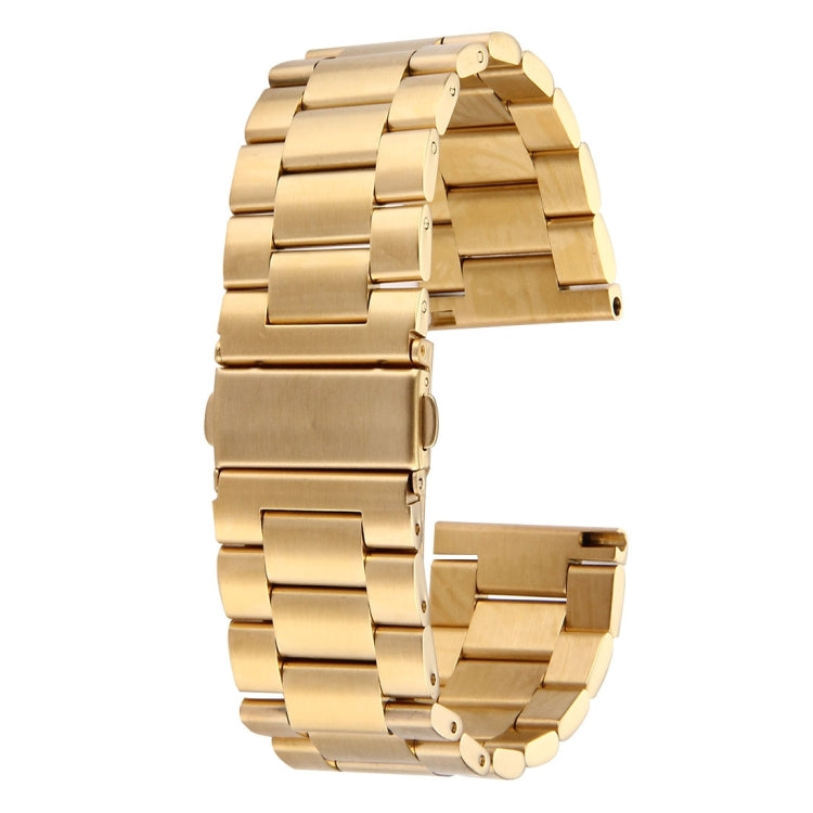 Pour Fitbit Blaze montre intelligente boucle papillon 3 perles bracelet de montre en acier inoxydable
