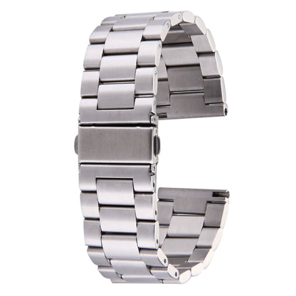 Pour Fitbit Blaze montre intelligente boucle papillon 3 perles bracelet de montre en acier inoxydable