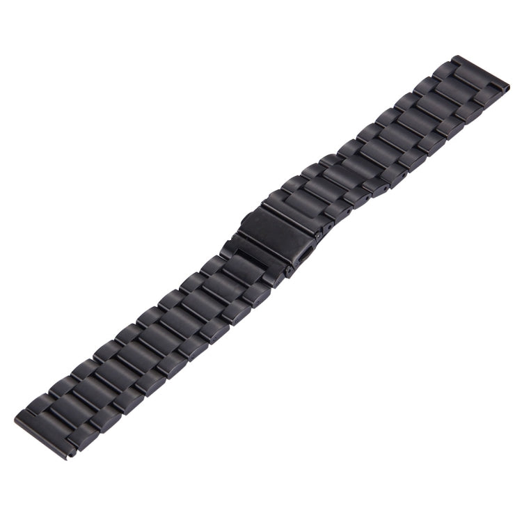 Pour Samsung Gear S2 montre intelligente classique boucle papillon 3 perles bracelet en acier inoxydable
