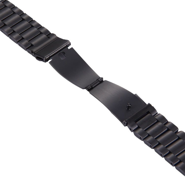 Pour Samsung Gear S2 montre intelligente classique boucle papillon 3 perles bracelet en acier inoxydable