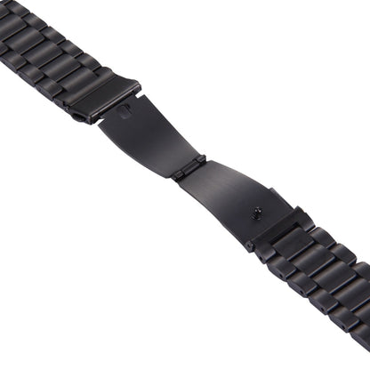 Pour Samsung Gear S2 montre intelligente classique boucle papillon 3 perles bracelet en acier inoxydable