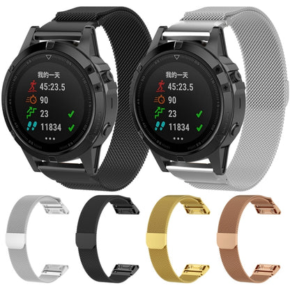 Pour bracelet de montre milanais Garmin Fenix 7X, For Garmin Fenix 7X