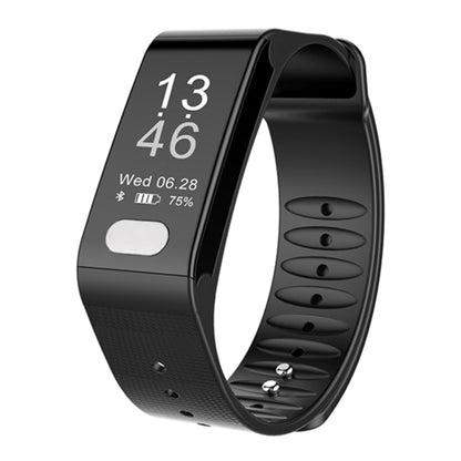 TLW T6 Fitness Tracker Bracelet intelligent avec écran OLED de 0,96 pouces, prise en charge du mode sport / ECG / moniteur de fréquence cardiaque / pression artérielle / moniteur de sommeil, T6 Black, T6 Blue, T6 Red