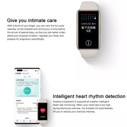 Écran couleur AMOLED d'origine Huawei Band 6 Pro 1,47 pouces