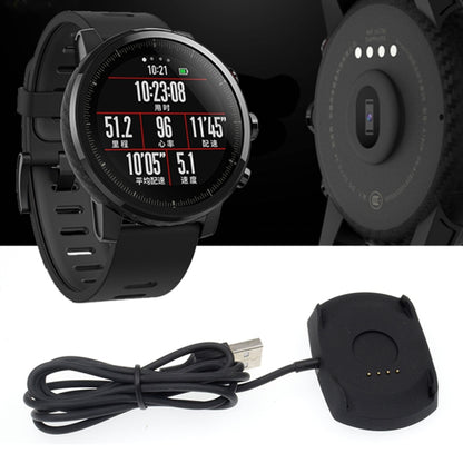 Câble de chargement USB de chargeur de berceau de remplacement Portable de 1 m pour montre intelligente Amazfit 2
