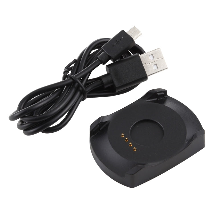 Chargeur de berceau de remplacement portable de 1 m avec câble de chargement USB pour montre intelligente Amazfit 2