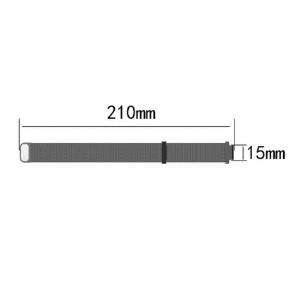 Bracelet de montre milanais pour Garmin Forerunner 235 22 cm, 22cm