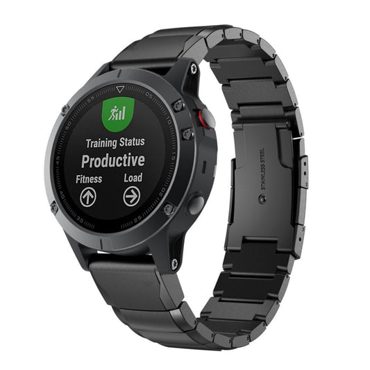 Bracelet de montre en acier à démontage rapide pour Garmin Fenix 5 22 mm, For Garmin Fenix 5
