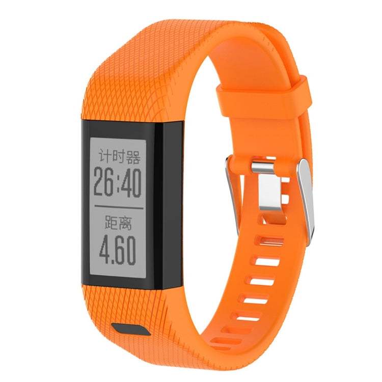 Bracelet de montre en silicone pour montre intelligente Garmin Vivosmart HR+