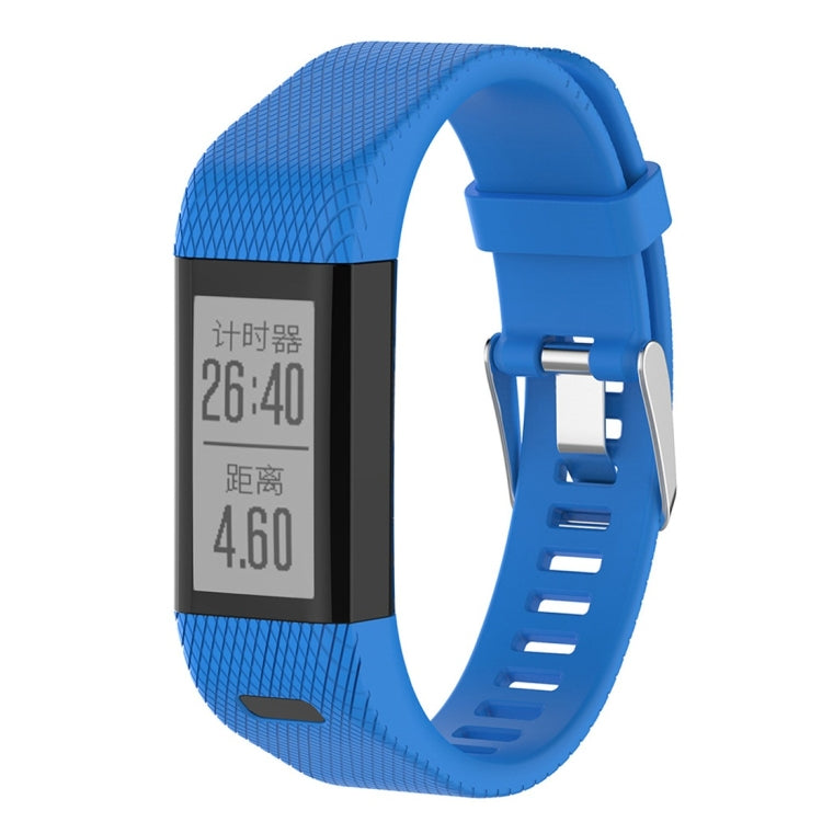 Bracelet de montre en silicone pour montre intelligente Garmin Vivosmart HR+