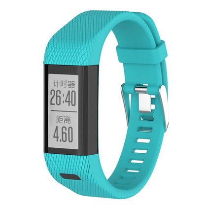 Bracelet de montre en silicone pour montre intelligente Garmin Vivosmart HR+