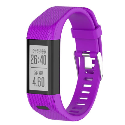 Bracelet de montre en silicone pour montre intelligente Garmin Vivosmart HR+