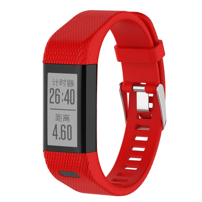 Bracelet de montre en silicone pour montre intelligente Garmin Vivosmart HR+