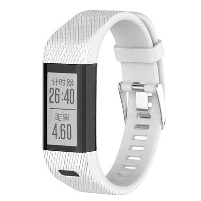 Bracelet de montre en silicone pour montre intelligente Garmin Vivosmart HR+
