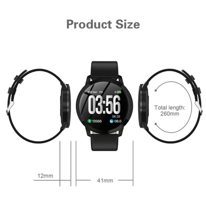 CF18 1,22 pouces écran couleur IPX67 montre intelligente Bluetooth étanche, prise en charge du rappel d'appel/surveillance de la fréquence cardiaque/surveillance de la pression artérielle/surveillance du sommeil