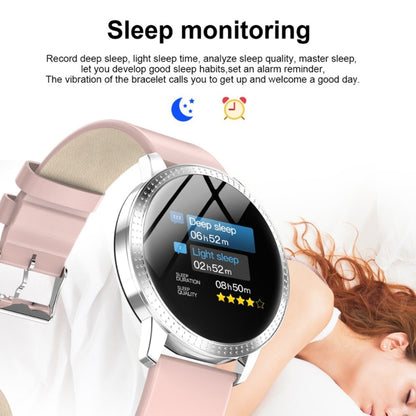CF18 1,22 pouces écran couleur IPX67 montre intelligente Bluetooth étanche, prise en charge du rappel d'appel/surveillance de la fréquence cardiaque/surveillance de la pression artérielle/surveillance du sommeil