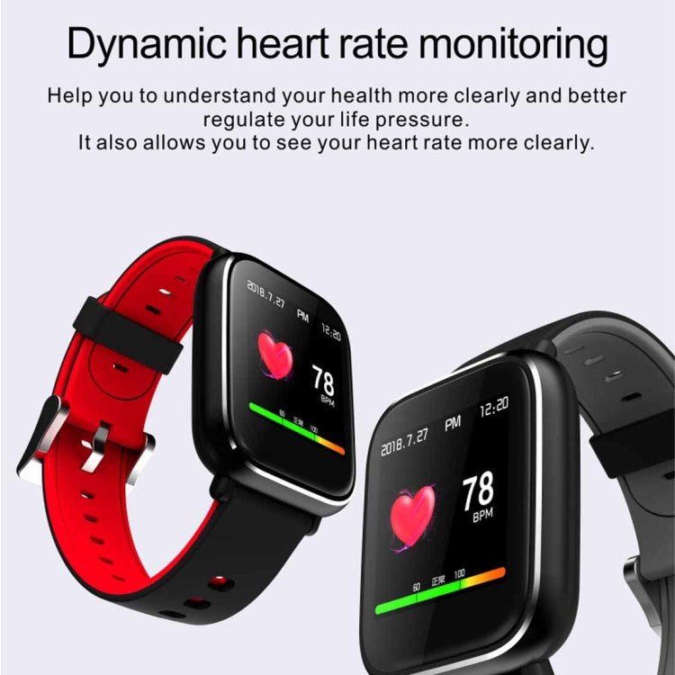Q58S 1,3 pouces TFT écran tactile IP67 montre intelligente étanche, prise en charge du rappel d'appel/surveillance de la fréquence cardiaque/surveillance de la pression artérielle/surveillance du sommeil