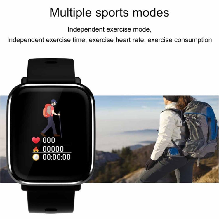 Q58S 1,3 pouces TFT écran tactile IP67 montre intelligente étanche, prise en charge du rappel d'appel/surveillance de la fréquence cardiaque/surveillance de la pression artérielle/surveillance du sommeil