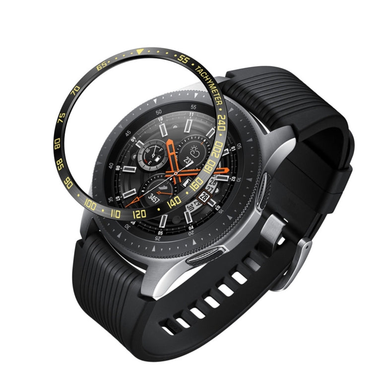 Cadre de protection en acier pour cadran Galaxy Watch 46 mm, 46mm