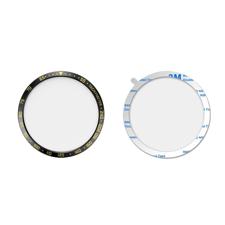 Cadre de protection en acier pour cadran Galaxy Watch 46 mm, 46mm