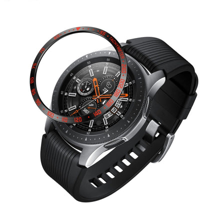 Cadre de protection en acier pour cadran Galaxy Watch 46 mm, 46mm