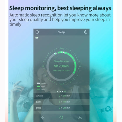 CV06 Bracelet intelligent en TPU avec écran couleur TFT de 1,3 pouces, rappel d'appel/surveillance de la fréquence cardiaque/surveillance de la pression artérielle/surveillance du sommeil/surveillance de l'oxygène dans le sang