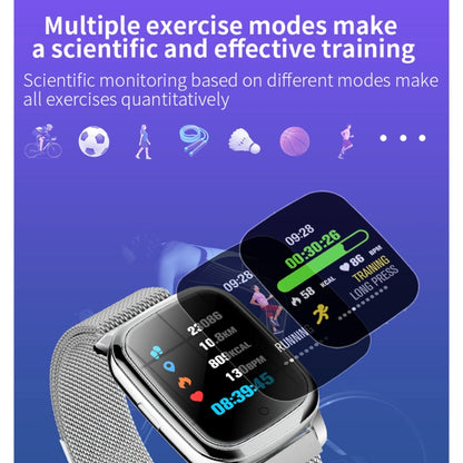 CV06 Bracelet intelligent en TPU avec écran couleur TFT de 1,3 pouces, rappel d'appel/surveillance de la fréquence cardiaque/surveillance de la pression artérielle/surveillance du sommeil/surveillance de l'oxygène dans le sang