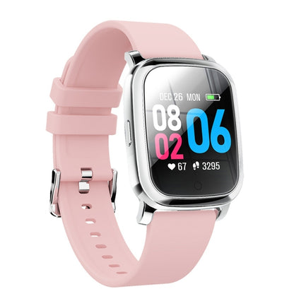 CV06 Bracelet intelligent en TPU avec écran couleur TFT de 1,3 pouces, rappel d'appel/surveillance de la fréquence cardiaque/surveillance de la pression artérielle/surveillance du sommeil/surveillance de l'oxygène dans le sang
