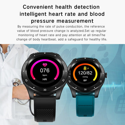 Montre intelligente S6 à écran couleur IPS de 1,3 pouces, prise en charge de la surveillance de la fréquence cardiaque/surveillance de la pression artérielle/surveillance du sommeil/cycle physiologique féminin
