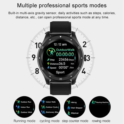 Montre intelligente S6 à écran couleur IPS de 1,3 pouces, prise en charge de la surveillance de la fréquence cardiaque/surveillance de la pression artérielle/surveillance du sommeil/cycle physiologique féminin